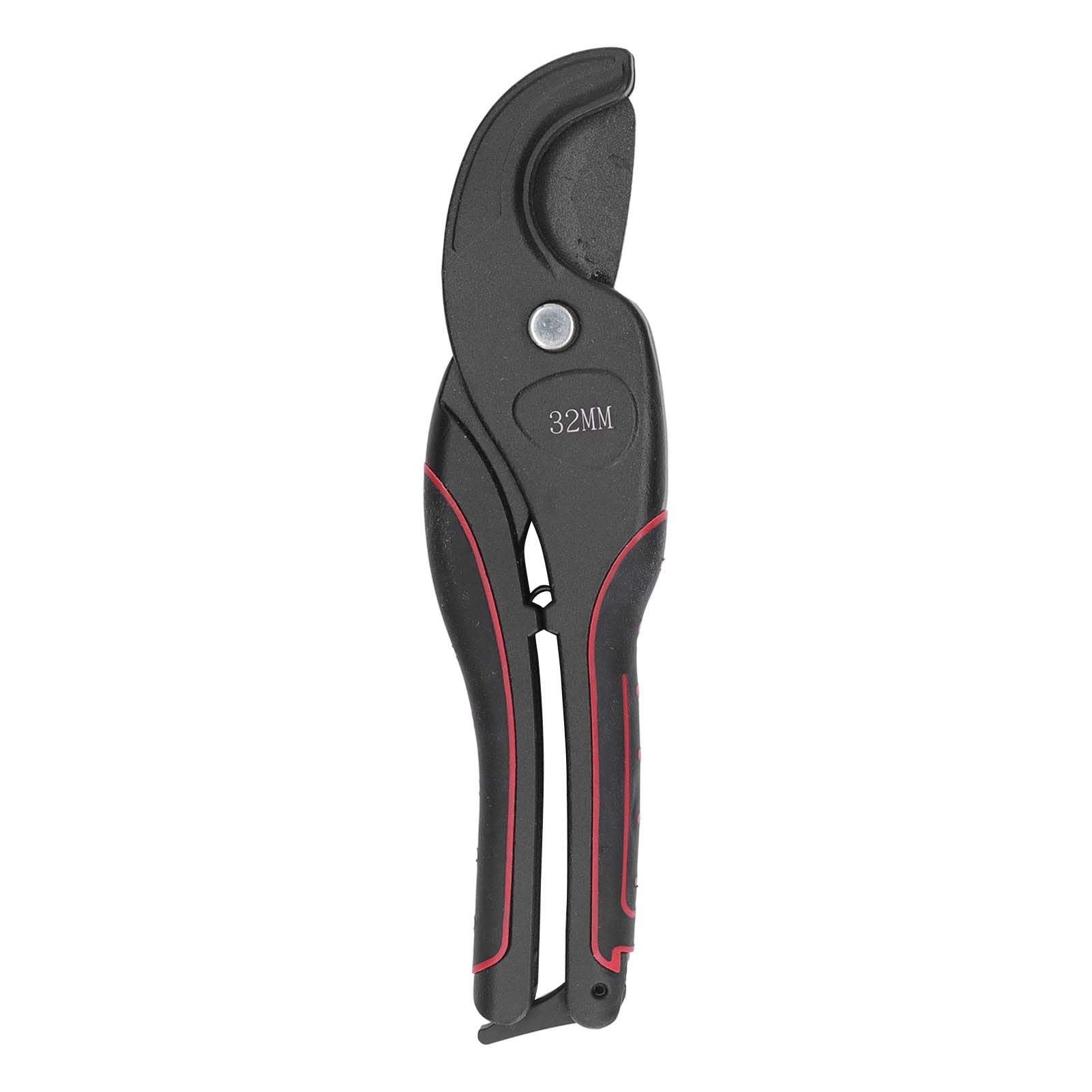 PVC Interchangeable Blade Self Locking Ratchet Pipe Cutter PVC Pipe Cutter Tubing Scissors for CPVC PEX Rubber Hose(0-32mm)