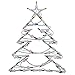Northlight LED Lighted Christmas Tree Window Silhouette Decoration - 16