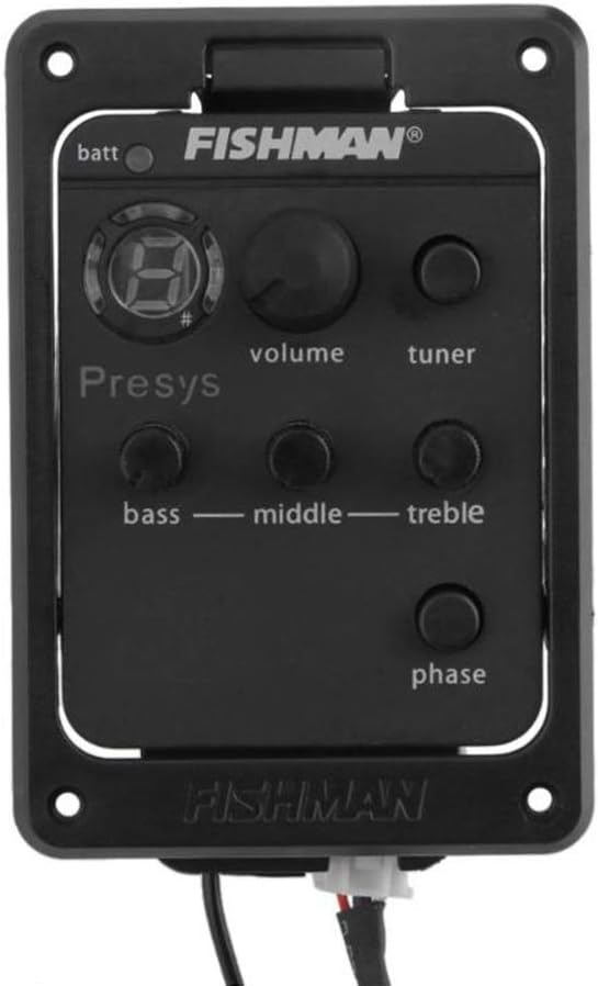 Fishman Equalizer For Acoustic Guitar - Festnight Fishman 101 Presys Blend Preamp Acoustic Guitar Equalizer Tuner Pickup Amazon Ca Electronics