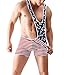 iYunyi Mens US Frag Style Sexy Lingerie Bodysuit Wrestling Singlet Struggles