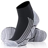 SuMade 100% Waterproof Breathable Socks, Unisex Cushioned Wicking Dry Fit Outdoor Sports Hiking Running Skiing Socks 1 Pair