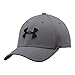 Under Armour Men's Blitzing II Stretch Fit Cap, Graphite/Black, X-Large/XX-Large