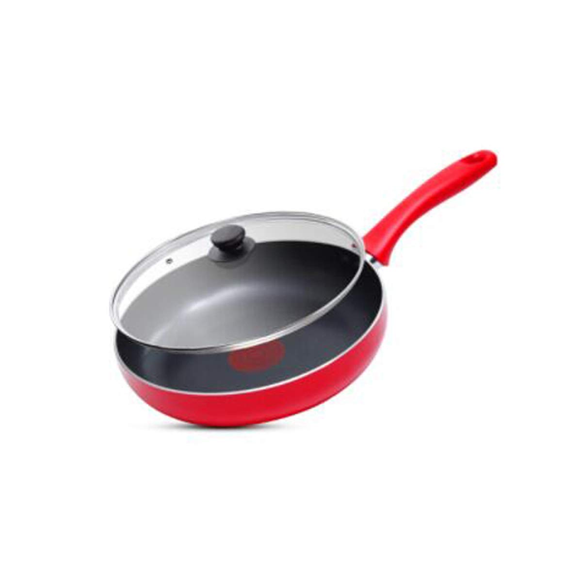 HXSD Pan, Frying Pan, Flaming Red Frying Pan, Frying Pan, Induction Cooker Gas Universal, 24cm Fryin