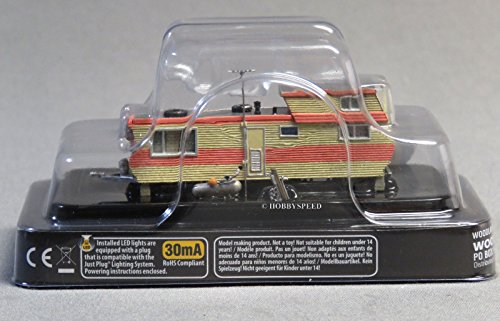 Woodland Scenics WOOBR4951 N Built-Up Double Decker Trailer