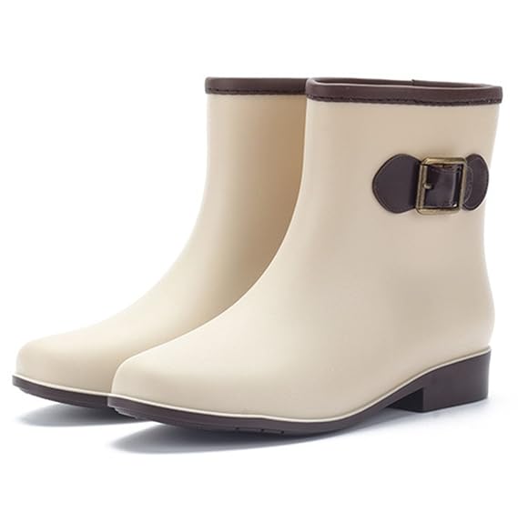 Wasser-Stiefel, KENO Elegante wasserdichte Stiefel / Gummi-Stiefeletten für Frauen, geeignet für schlechte Wetter- oder Garte