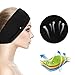 AGPTEK Headband Headphones, Sleep Headphone with Soft Lycra Mesh Lining, Volume Control and Bag for Sleeping, Sports, Air Travel, Snoring, Insomnia, Meditation & Relaxation, Black