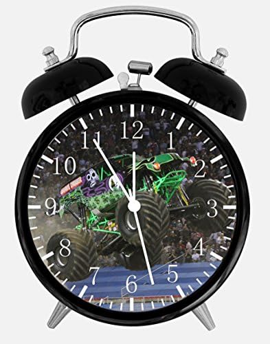Big Foot Monster Truck Jam Alarm Desk Clock 3.75" Home or Office Decor E128 Nice For Gift