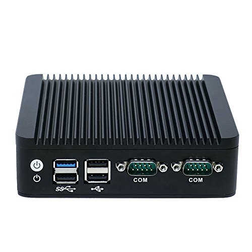 Get Mini PC intel baytrail J1900 4USB dual lan thin client barebone system at Nerdy