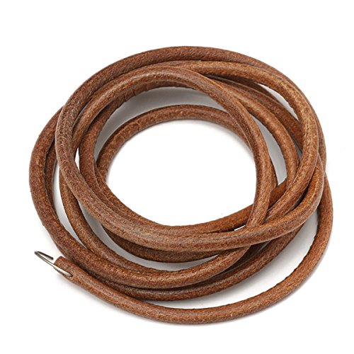 EsportsMJJ 183cm Leather Belt Treadle Parts With Hook For Singer Sewing Machine 5mm Diameter