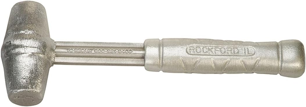 American Hammer AM4LNAG Sledge Hammer, 4 lb, 12" Lead/Aluminum, 4" Height, 2" Width, 12" Length