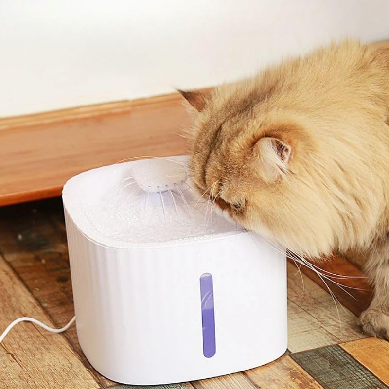 Bebedouro Fonte de Água Pet Inteligente Automático com Filtro Triplo - 3 litros