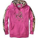 Legendary Whitetails Ladies Outfitter Hoodie Fuchsia Small