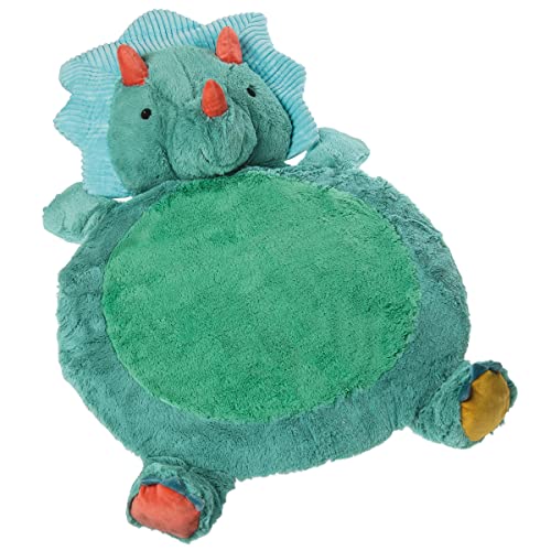 Mary Meyer Bestever Baby Mat Cushioned Tummy Time Floor Play Mats for Babies and Toddlers, 31 x 23-Inches, Pebblesaurus Dinosaur