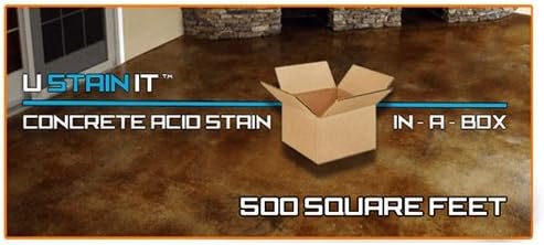 Acid Stain In A Box 500 Square Feet Cola Amazon Com