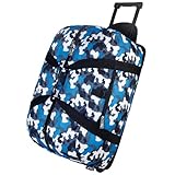 Wildkin Blue Camo Good Times Rolling Duffel Bag