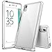 Ringke Fusion Compatible with Xperia X Case Crystal Clear PC Back TPU Bumper Drop Protection, Shock Absorption Technology Raised Bezels Protective Cover for Xperia X 2016 - Clear