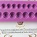 Anyana Bead jewel pearl Chain rope stone border mould cake Fondant impression gum paste mold for Sugar paste gumpaste cupcake decorating topper decoration sugarcraft sugar biscuit decor
