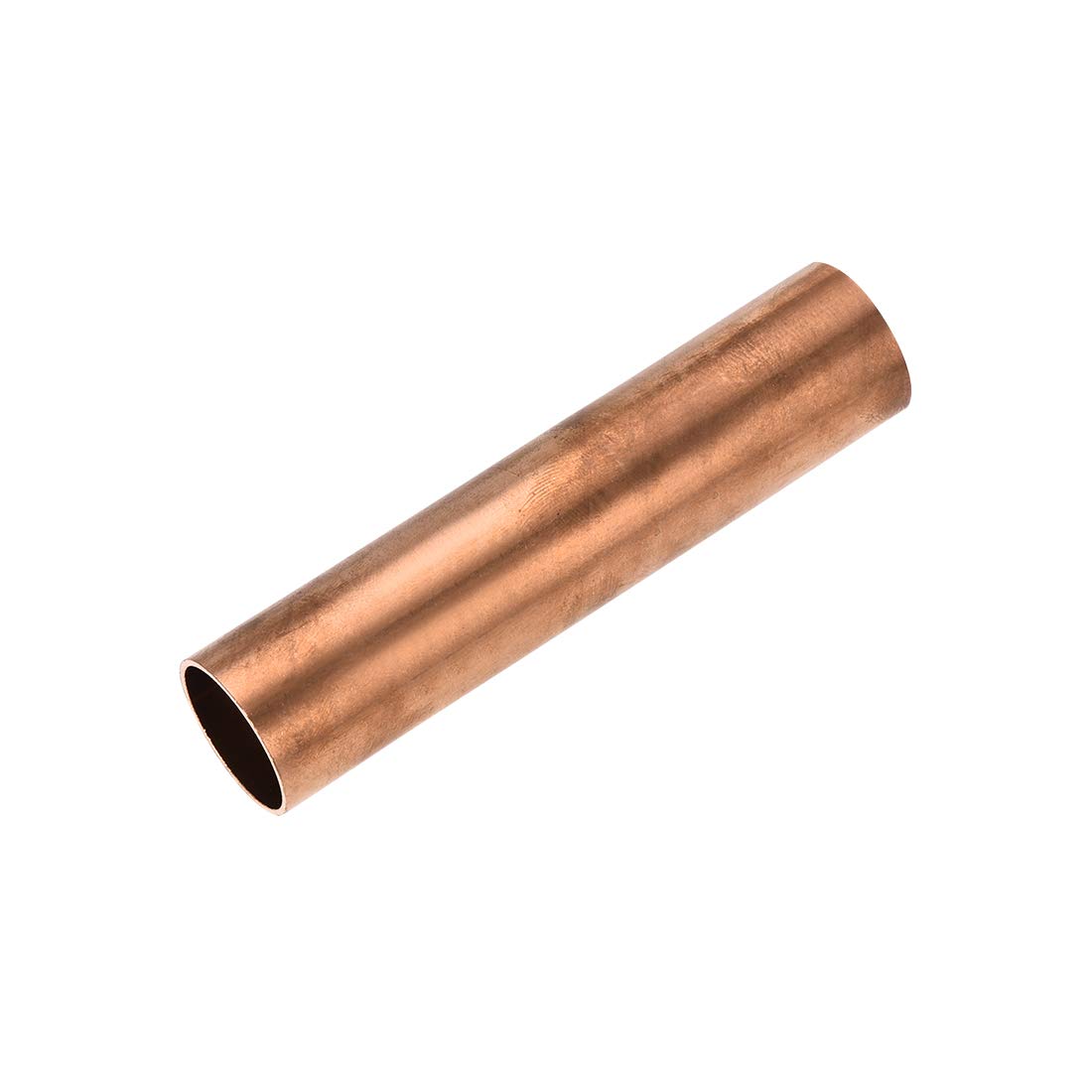 sourcing map Copper Round Tube, 23mm OD 1mm Wall Thickness 100mm Length Straight Pipe Tubing