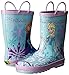 Western Chief Kids Waterproof Disney Character Rain Boots with Easy on Handles, Frozen Sisterhood, 12 M US Little Kid