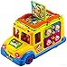 WolVol Self Driving School Bus Toy with Lights and Sounds for Kids, Learning and Activity Functions & Very Interesting Movements