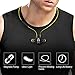 mifo U5 Plus Bluetooth Headphones in Ear, Magnetic Aluminum Design IPX7 Waterproof aptX Earphone, 8H Playtime Noise Canceling NFC Stereo Headset with Mic for Sports (Yellow and Black)