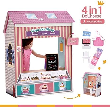 olivia dollhouse play bunk bed