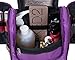 Premium Cosmetic Bag By AmElegant - Spacious Women And Men Toiletry Bag - Makeup Organizer And Beauty Product Organizer (Purple)