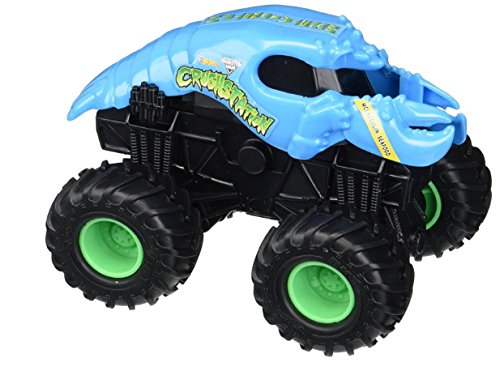 Blue Crushstation Mclaughlin Seafood Hot Wheels Monster Jam Truck Rev Tredz Vehicle (1:43 Scale)