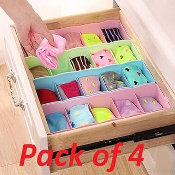 Crasta Retail Undergarments Makeups Drawers Organiser Box Sets Of