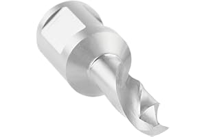 Accusize Industrial Tools 3/8'' Dia of Drill H.S.S. Fully Ground Drill with 3/4 Inch Weldon Shank, 1" Cutting Depth, 0519-103