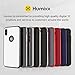 Humixx Ultra Thin iPhone XR Case,HUMIXX Thin Sleek Case,Fully Protective (Naked Phone Texture) Matt Finish Hard Case for iPhone XR(2018)-Space Black