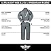 Elite Sports IBJJF Ultra Light BJJ Brazilian Jiu Jitsu Gi for Kids with Preshrunk Fabric and Free Belt, C2, Gray
