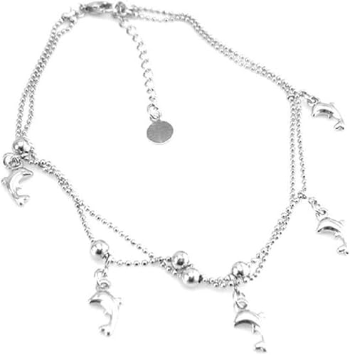 Amazon Tonsee ファッション アンクレット 足飾り 可愛い イルカ アンクル ブレスレット くるぶし飾り アンクレット 通販