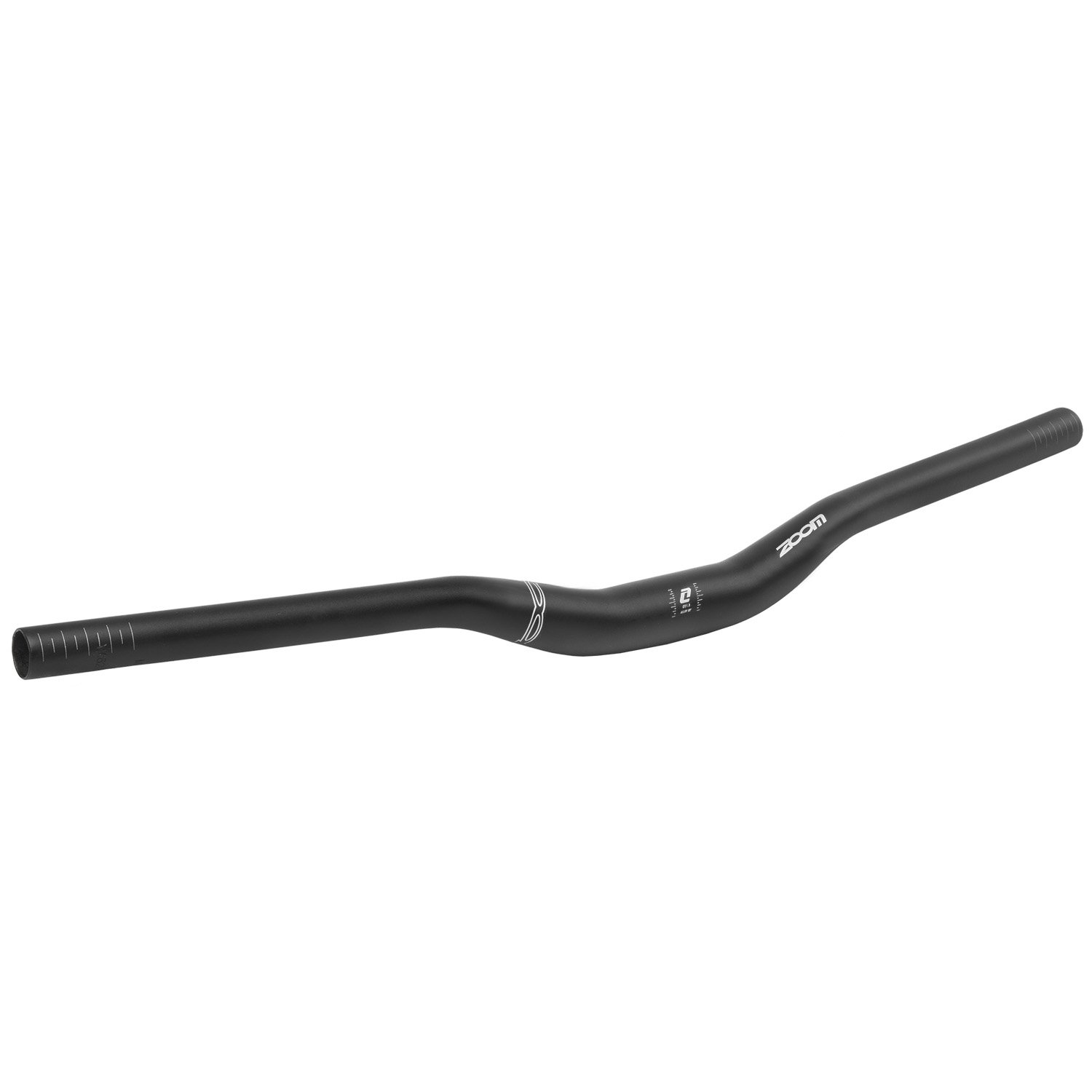 Zoom Unisex Adult Mtb Rise Handle Bar - Matt Black, Size 30/620 mm