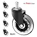 MySit IKEA Chair Wheel IKEA Casters - 3 Inch 10mm Caster Wheels IKEA Office Chair Caster Replacement (CasterIkea_3) …