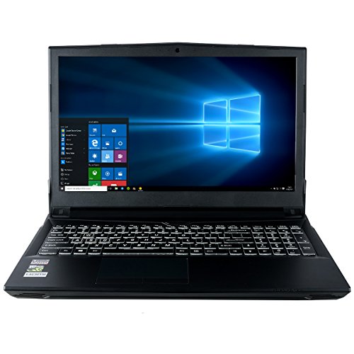 CUK N950VR (3.2GHz 6-core i7-8700 (faster than i9-8950HK), 16GB RAM, 500GB NVMe + 1TB, NVIDIA GTX 1060 6GB, 15.6 FHD 120Hz, AC WiFi, Win 10 Home) VR Ready Gaming Notebook Laptop Computer