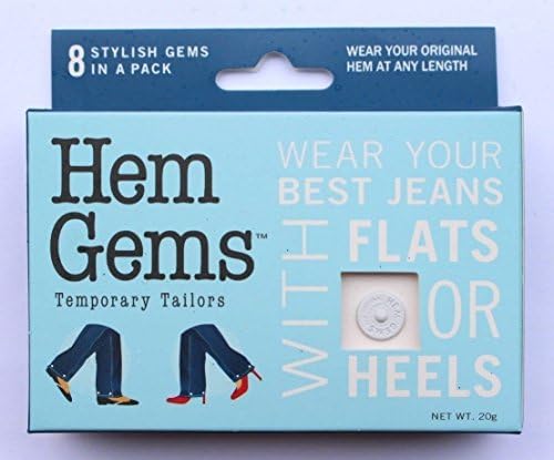 Hem Gems White Rivets with Free USPS Shipping!