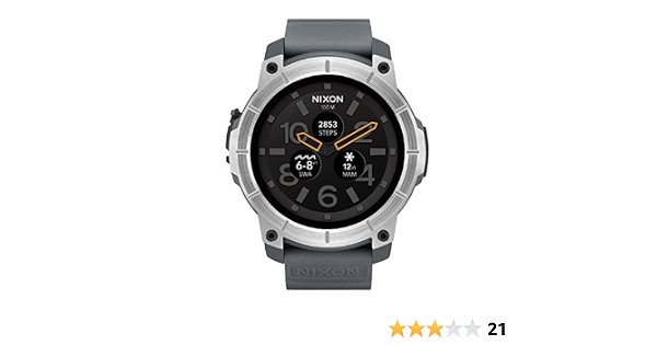 Amazon.com: Nixon Misión A1167 – 2101 SmartWatch Reloj Inteligente : Ropa,  Zapatos y Joyería