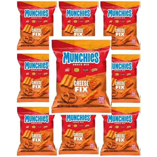 munchi  Munchies Snack Mix Cheese Fix, 1.75 oz., 32 pk. - Samsclub.com