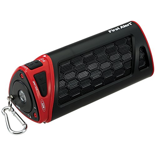 First Alert SFA900 Portable Outdoor Bluetooth Speaker