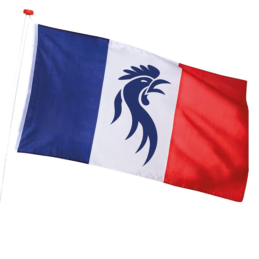 Boland 62202 1 Flag Allez Les Bleus Multi-Coloured 90 x 150 cm