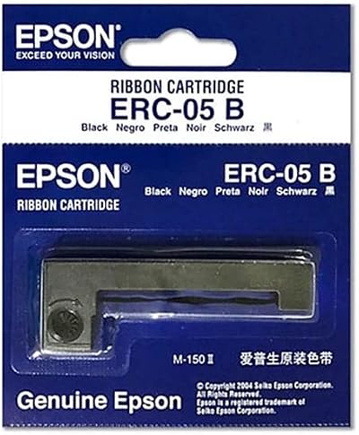 Epson ERC-05 Black Fabric Ribbon for M150 M150II Printers