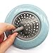 MIBOW Kitchen Sink Strainer, Garbage Disposal Strainer Sink Drain Catcher Plug Drain Cover Kitchen Sink Basket for Kitchen Sinks, Silicone, 2PCS