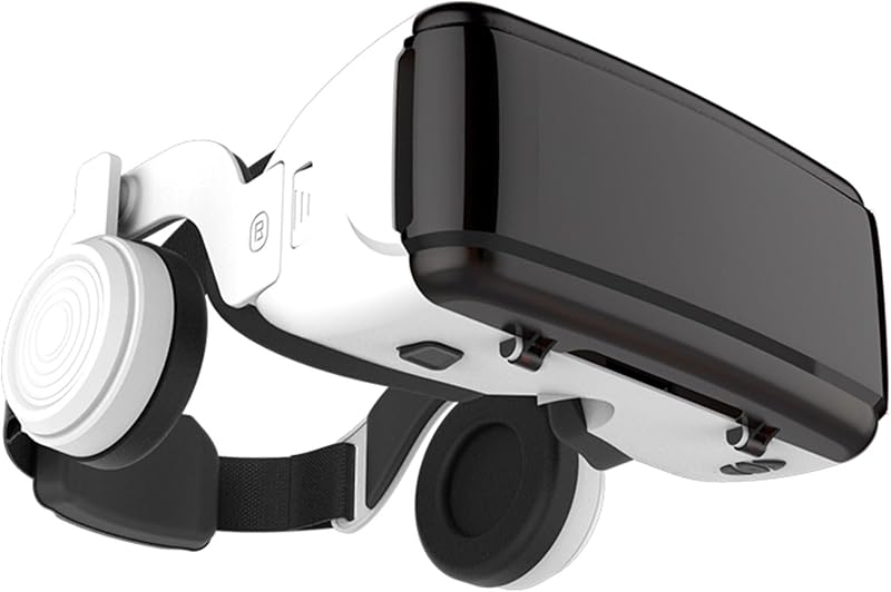 Rianpesn VR Glasses for Phone 4.7-6.4in 3D Games Videos Headset Adjustable Lens