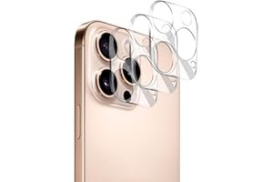 Camera Lens Protector for iPhone 16 pro 6.3 / iPhone 16 pro max 6.9,9H Tempered Glass，Ultra HD, Scratch Resistance Easy to In