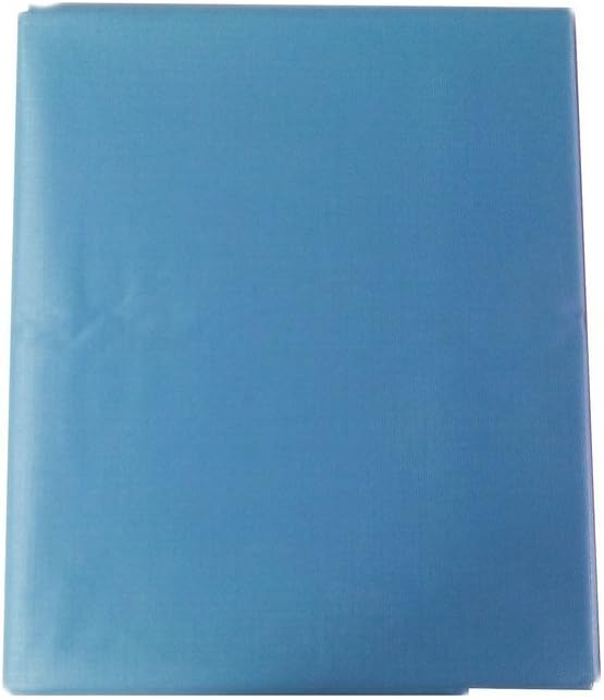 Kids Care Fabric Double Bed Waterproof Mattress Protector Sheet, 6.5x7.5ft (Blue)