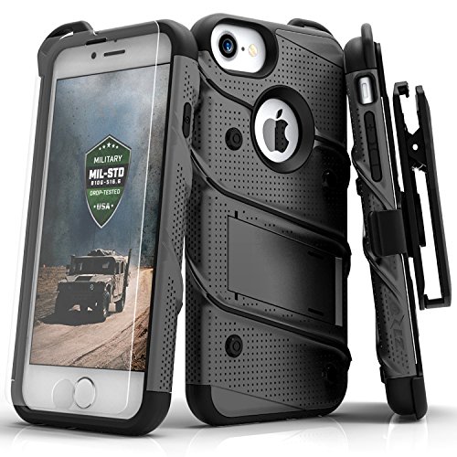 Zizo [bolt series] for iphone 7 w/ [iphone 7 plus scree…