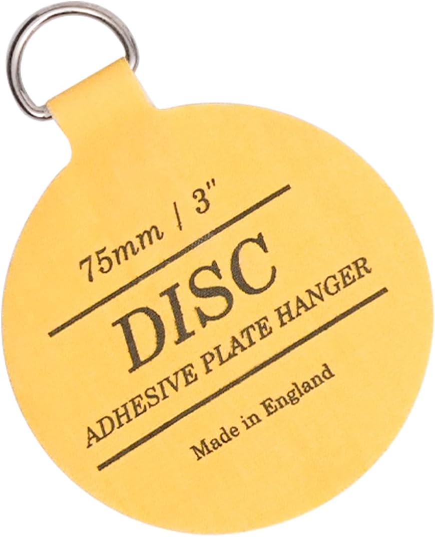 WINSOME Disc Plate Hangers 75mm Self Adhesive Wall Plate Holder