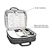 Electronics Organizer Travel Cable Cord Bag Accessories Gadget Gear Storage EVA Hard Cases for 10.5 Inch Tablet Large (EVA Black)