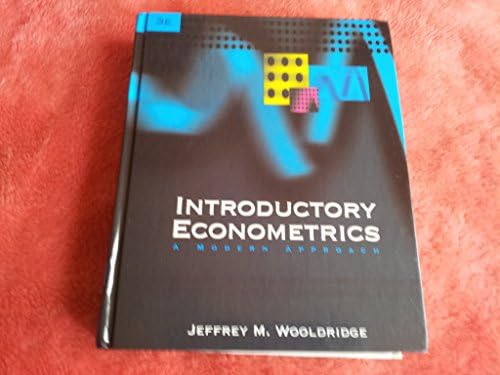 Introductory Econometrics: A Modern Approach (Upper Level